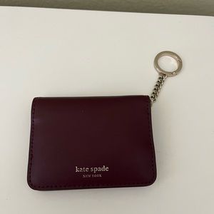 Kate spade keychain wallet/cardholder